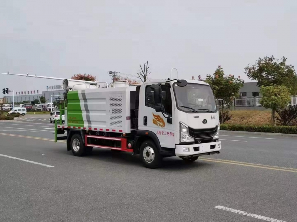 重汽豪曼蓝牌抑尘车