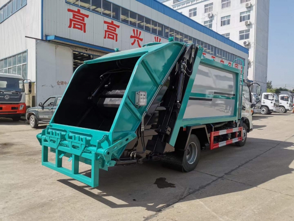江淮骏铃6方压缩垃圾车