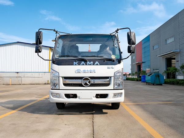 凯马蓝牌建筑勾臂垃圾车